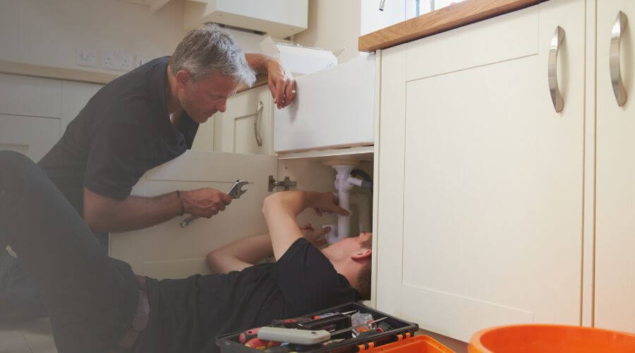 Professional burst pipe repair services in McGee, MO